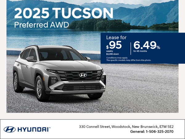 Get the 2025 Hyundai Tucson