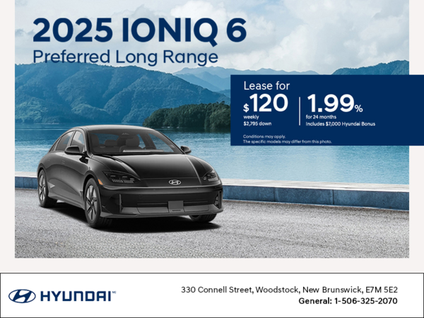 Get the 2025 Hyundai IONIQ 6