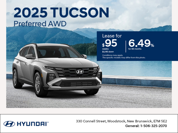 Get the 2025 Hyundai Tucson