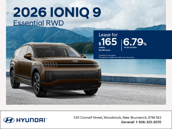 Get the 2026 Hyundai IONIQ 9