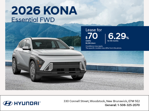 Get the 2026 Hyundai Kona