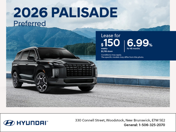 Get the 2026 Hyundai Palisade