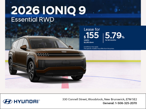 Get the 2026 Hyundai IONIQ 9