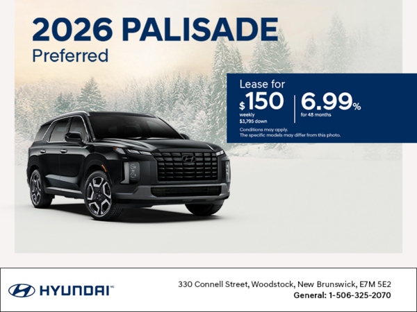 Get the 2026 Hyundai Palisade