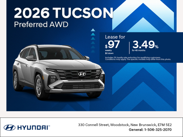 Get the 2025 Hyundai Tucson