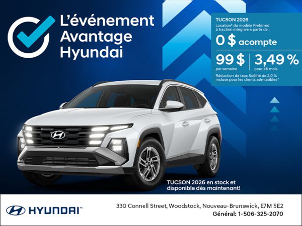 Événement du mois de Hyundai