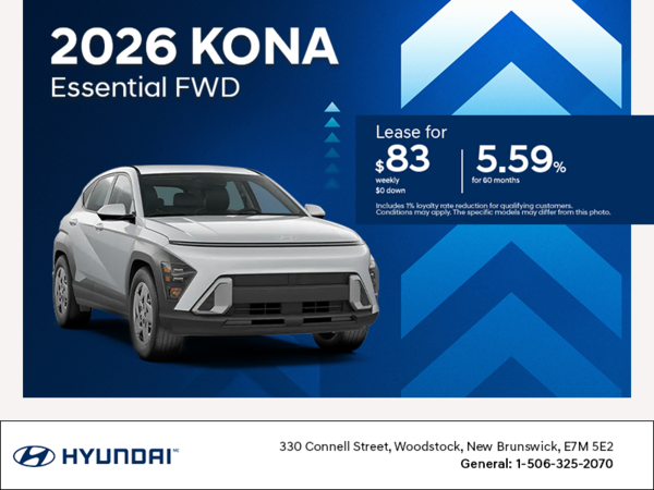 Get the 2026 Hyundai Kona