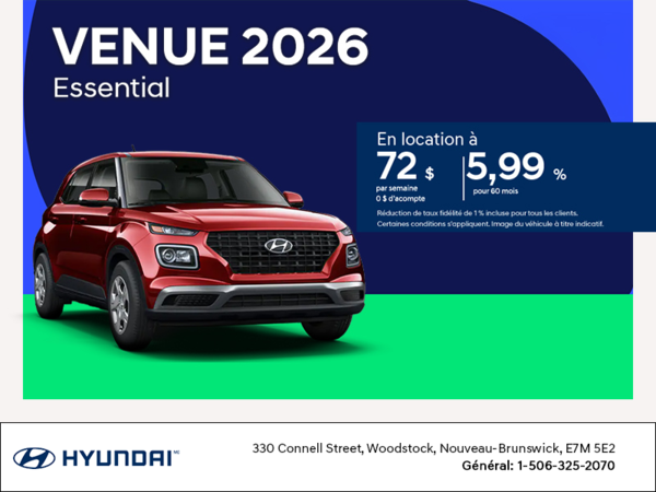Hyundai Venue 2026