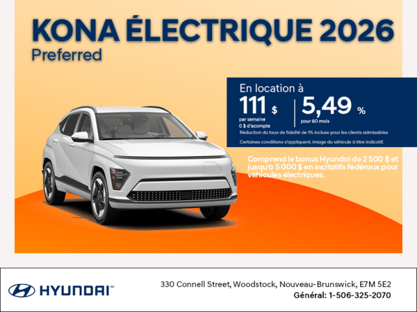 Hyundai KONA Electric 2026