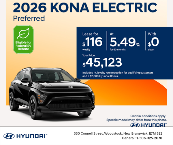 2026 Hyundai KONA Electric