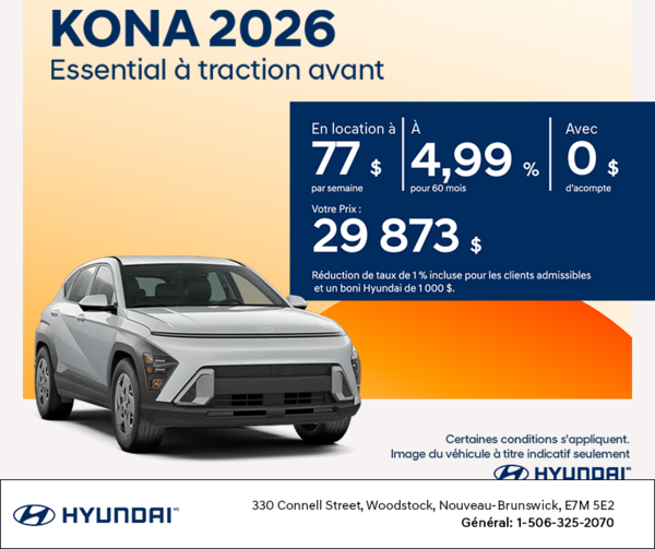 Hyundai Kona 2026