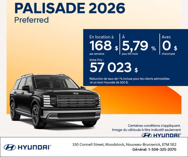 Hyundai Palisade 2026