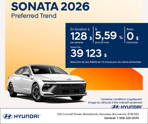 Hyundai Sonata 2026
