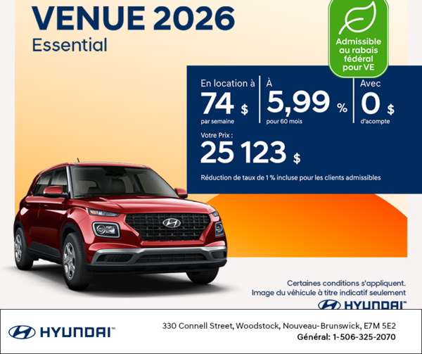 Hyundai Venue 2026