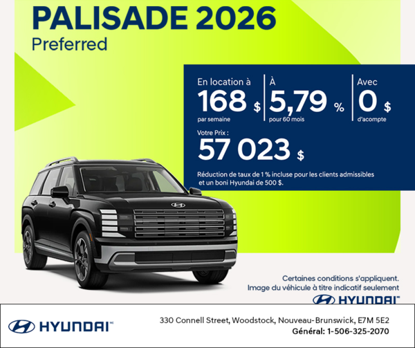 Hyundai Palisade 2026