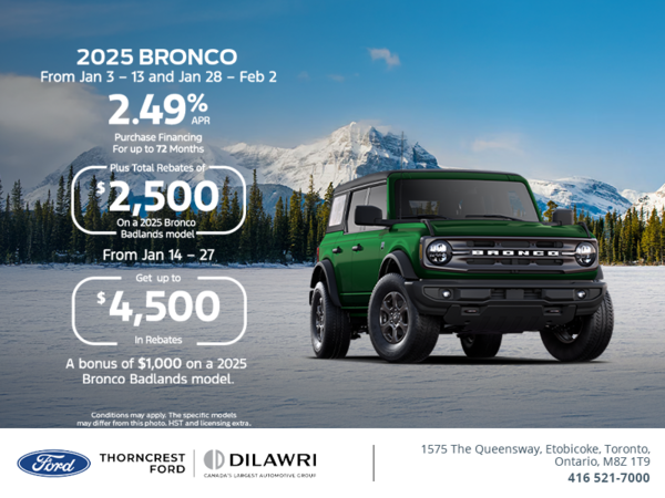 2025 Ford Bronco