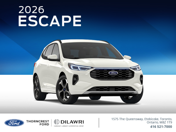 2026 Ford Escape
