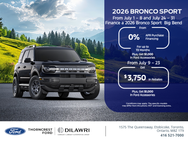 2026 Ford Bronco Sport