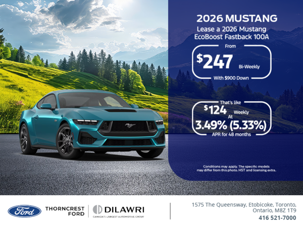 2026 Ford Mustang Fastback
