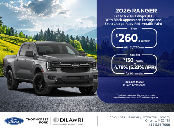 2026 Ford Ranger