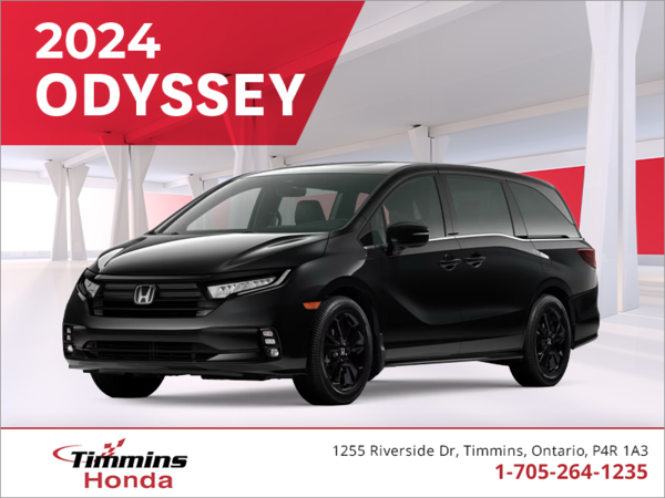 Get the 2024 Honda Odyssey!