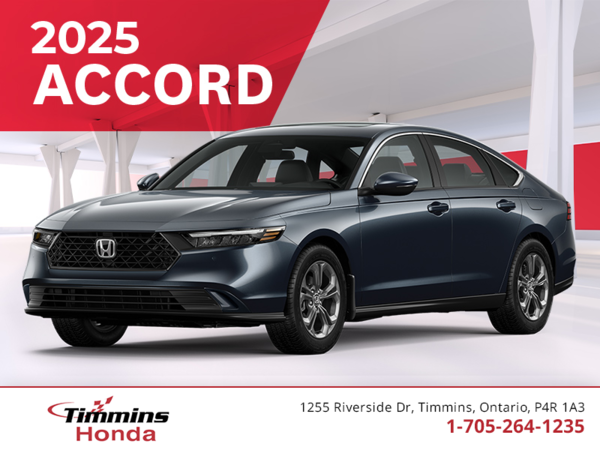 Get the 2025 Honda Accord!