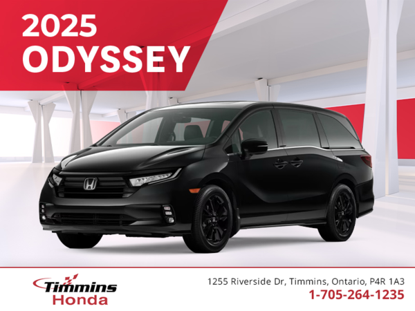 Get the 2025 Honda Odyssey!