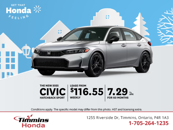 Get the 2025 Honda Civic Sedan!