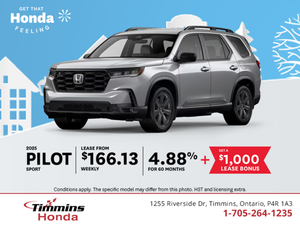 Get the 2025 Honda Pilot