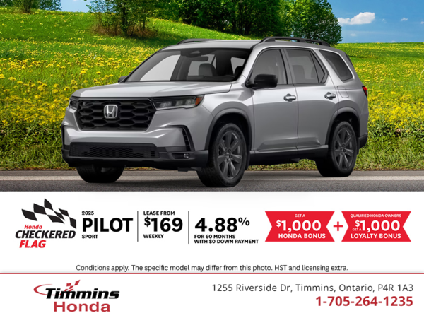 Get the 2025 Honda Pilot