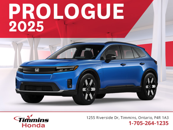 Procurez-vous le Honda Prologue 2025 !