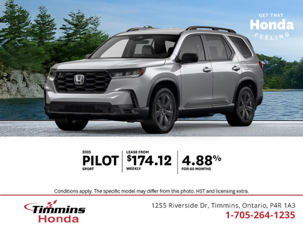 Get the 2025 Honda Pilot