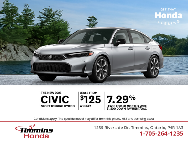 Get the 2026 Honda Civic Hybrid!