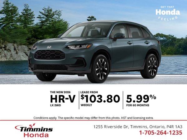 Get the 2026 Honda HR-V