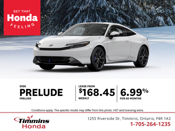Get the 2026 Honda Prelude!