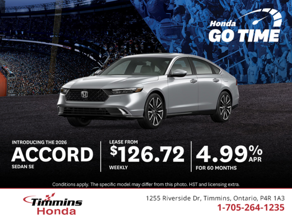 Get the 2026 Honda Accord!