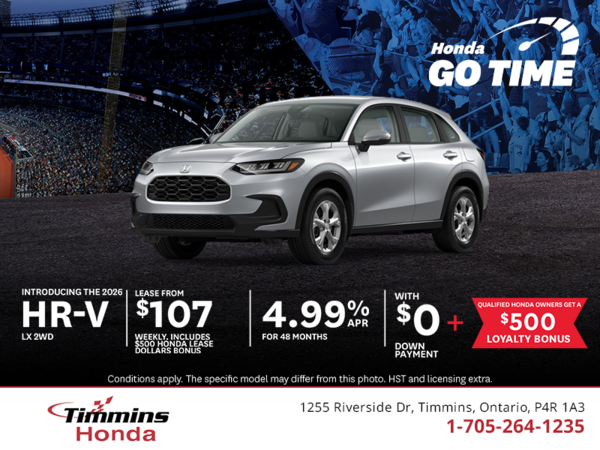 Get the 2026 Honda HR-V