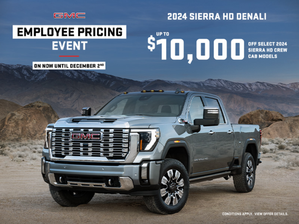 The 2024 GMC Sierra HD