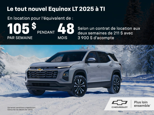 Le Chevrolet Equinox 2025