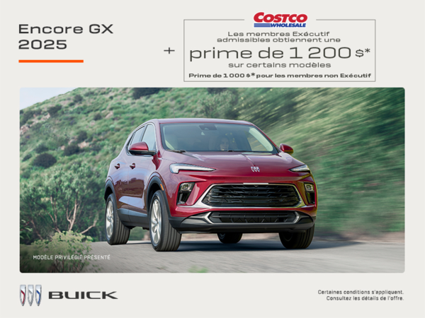 Procurez-vous le Buick Encore GX 2025