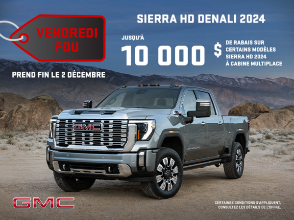 Le GMC Sierra HD 2024