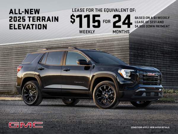 The 2025 GMC Terrain