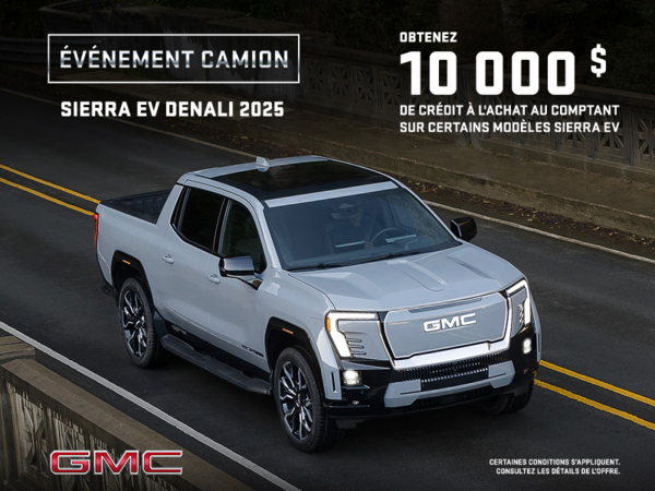 Le GMC Sierra EV Denali 2025