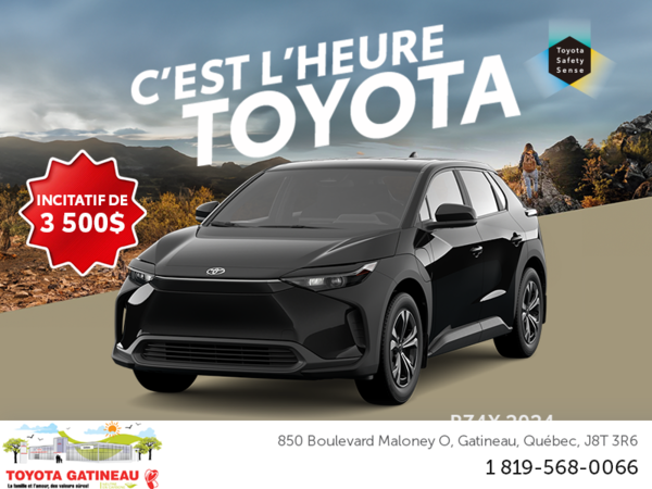 C'est l'heure Toyota!