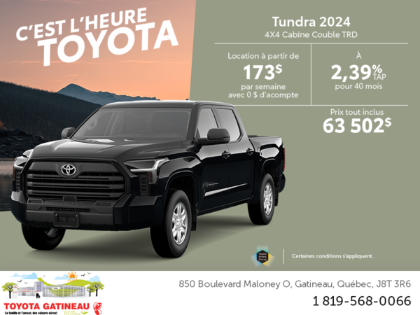 Toyota Tundra 2024