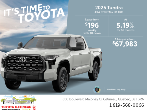 2025 Toyota Tundra