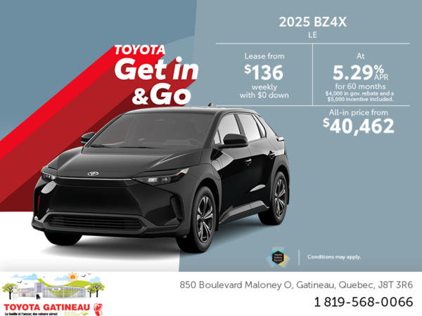 2025 Toyota BZ4X