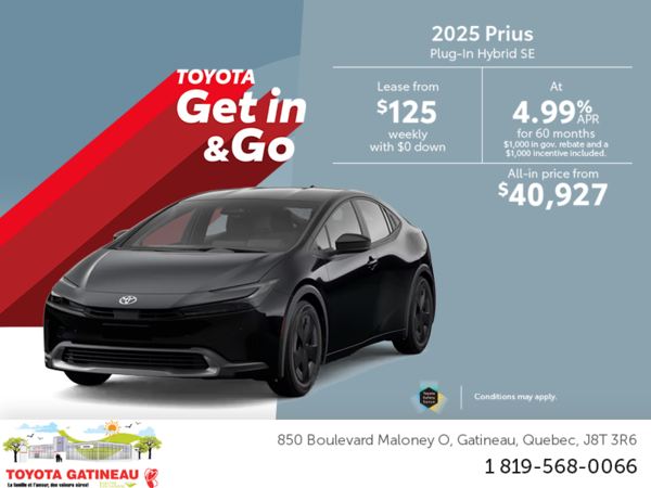 2025 Toyota Prius Plug-In Hybrid