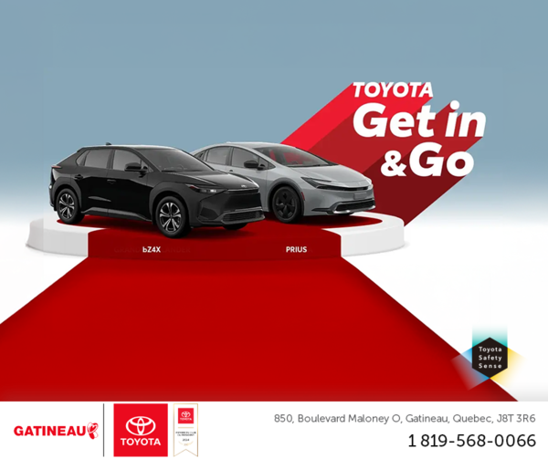 Get in and go!