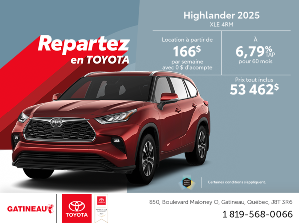 Toyota Highlander 2025